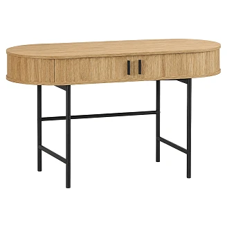 Konsolbord <strong>Helke</strong>  Naturlig, Svart 55x120 cm