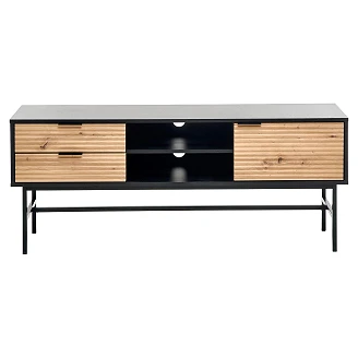 Konsolbord <strong>Vestrum</strong>  Artisan Ek, Svart 40x150 cm