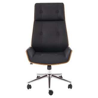 Gamingstol <strong>Omnos</strong>  Valnöt, Svart 65x60 cm