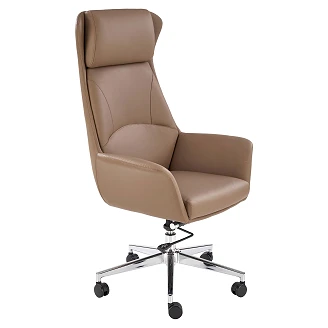Gamingstol <strong>Rovano</strong>  Cappuccino 65x76 cm