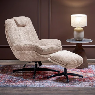 Fåtölj <strong>Lenux</strong>  Beige 90x75 cm