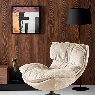Fåtölj <strong>Zenor</strong>  Beige 100x90 cm