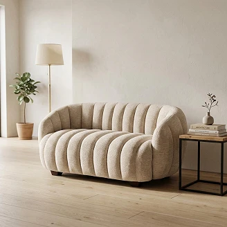 Soffa <strong>Krox</strong>  Kräm 80x140 cm