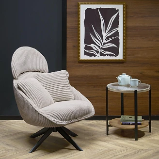 Fåtölj <strong>Exon</strong>  Cappuccino 82x78 cm