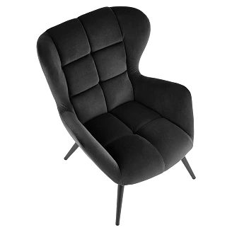 Fåtölj <strong>Leya</strong>  Svart 86x75 cm