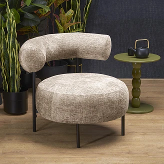 Fåtölj <strong>Luven</strong>  Beige 82x90 cm