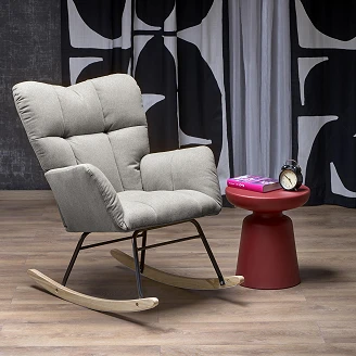 Fåtölj <strong>Belvon</strong>  Grå 97x70 cm