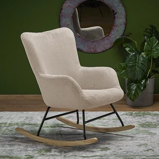 Loungefåtölj <strong>Ondre</strong>  Kräm 88x72 cm