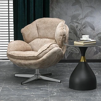 Loungefåtölj <strong>Tyrox</strong>  Beige 84x80 cm