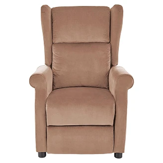 Loungefåtölj <strong>Agvon</strong>  Mörkbeige 92x75 cm