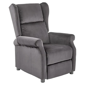 Loungefåtölj <strong>Agvon</strong>  Grå 92x75 cm