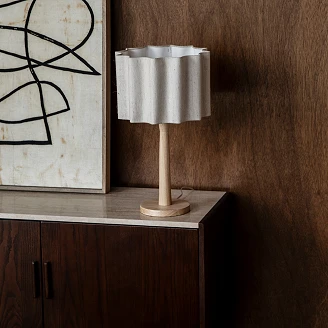 Dutchbone Bordslampa <strong>Scallop</strong>  Natur