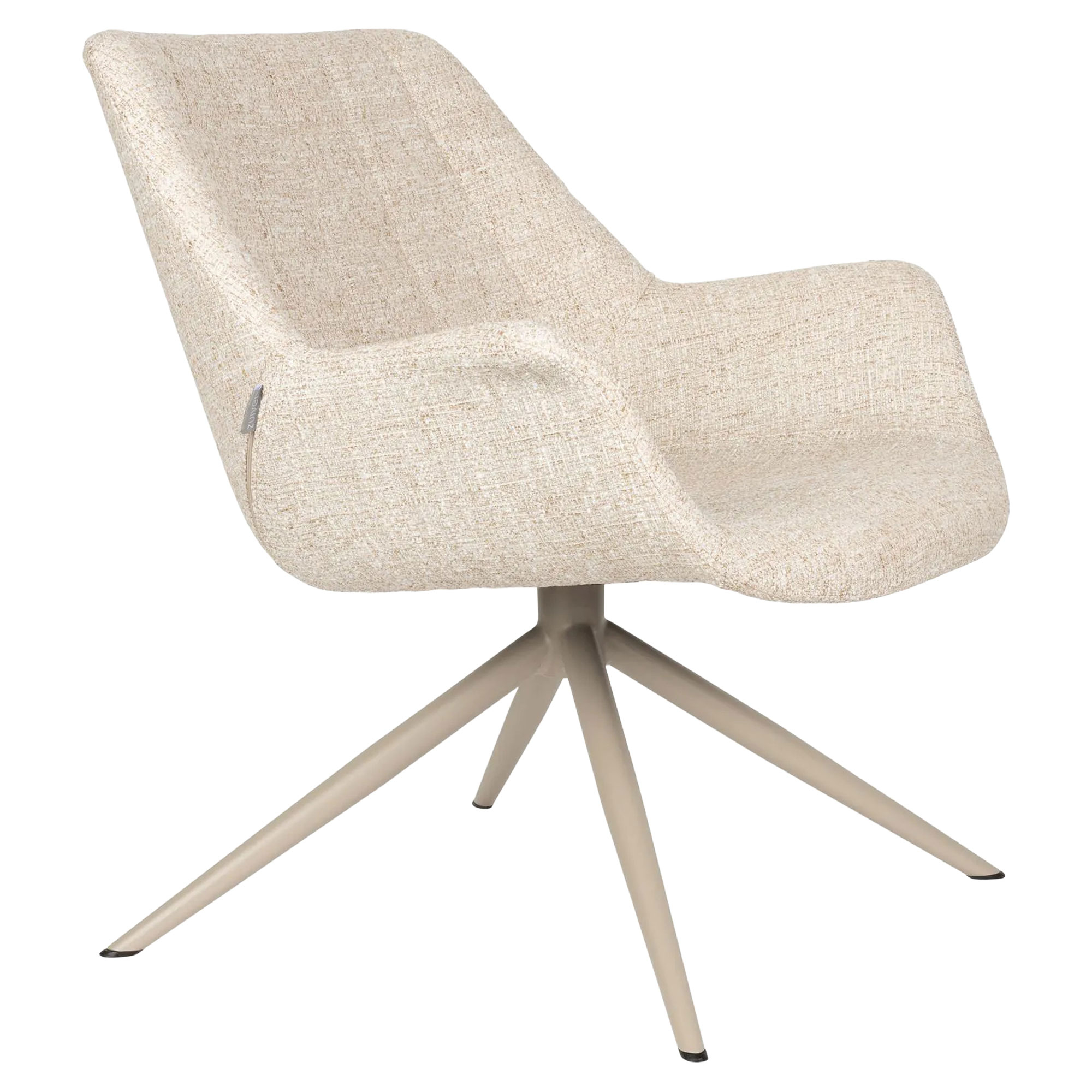 Zuiver Loungefåtölj Doulton Beige