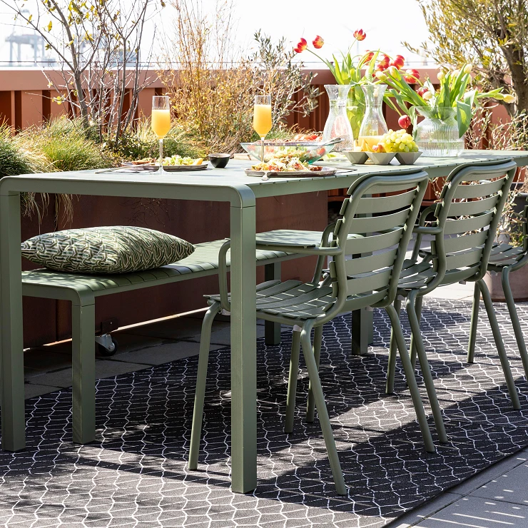 Zuiver Stol med Armstöd Vondel Grön