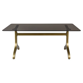 Dutchbone Matbord <strong>Sansa Ny</strong>  Guld 180x90 cm