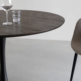 Matbord <strong>Nubia</strong>  Brun, Svart Ø 110 cm