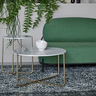 Sidobord <strong>Milian</strong>  Vit Ø45.5 cm