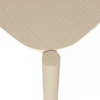 Sidobord Lignis Beige 40x40 cm