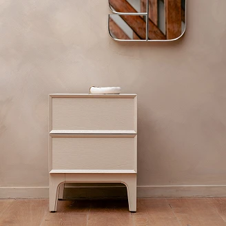 Zuiver Sidobord <strong>June</strong>  Beige 45x45 cm