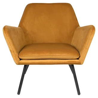 Loungefåtölj <strong>Malan</strong>  Guld