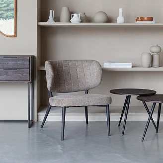 Loungefåtölj <strong>Mavi</strong>  Brun