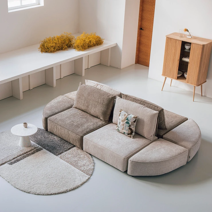 Zuiver Soffa Element 1.5-sits Hunter Sand