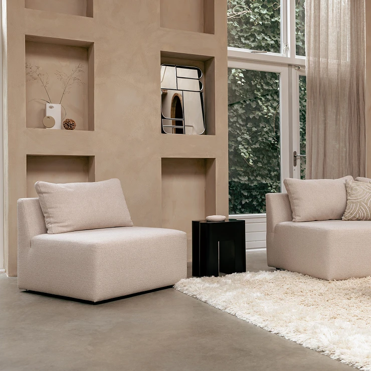 Zuiver Soffa Element 1-sit Prosper Sand