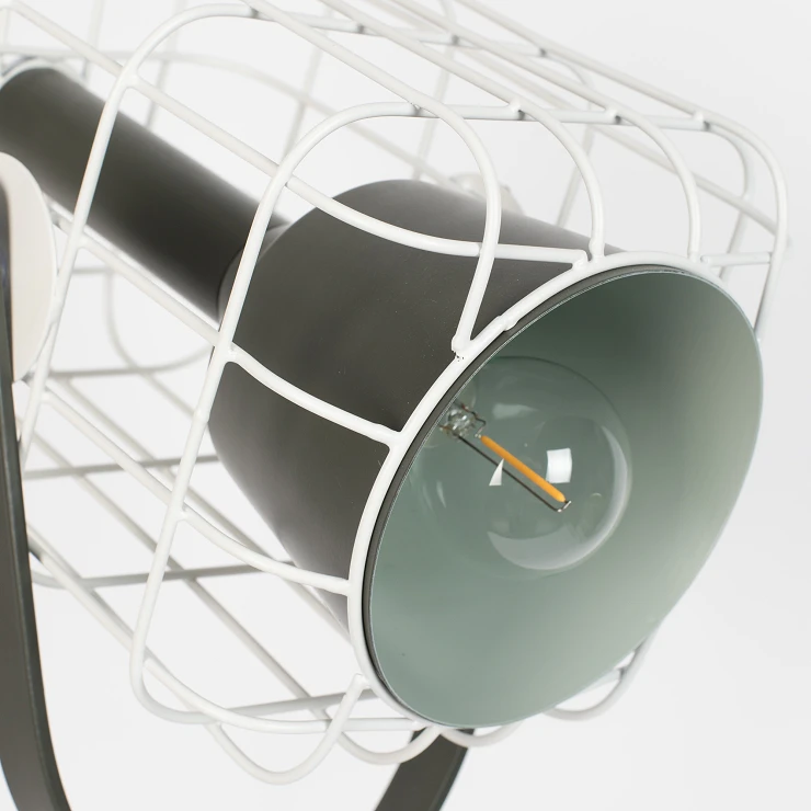 Golvlampa Valdosta Vit