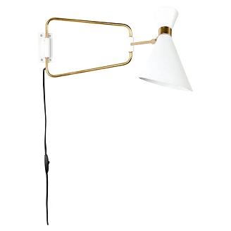 Zuiver Vägglampa <strong>Shady</strong>  Vit