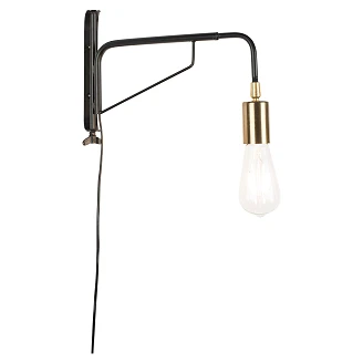Vägglampa <strong>Sten Ny</strong>  Svart