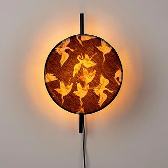 Vägglampa <strong>Lipari</strong>  Svart