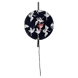Vägglampa <strong>Lipari</strong>  Svart