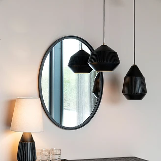 Hängande Lampa <strong>Tyro</strong>  Svart