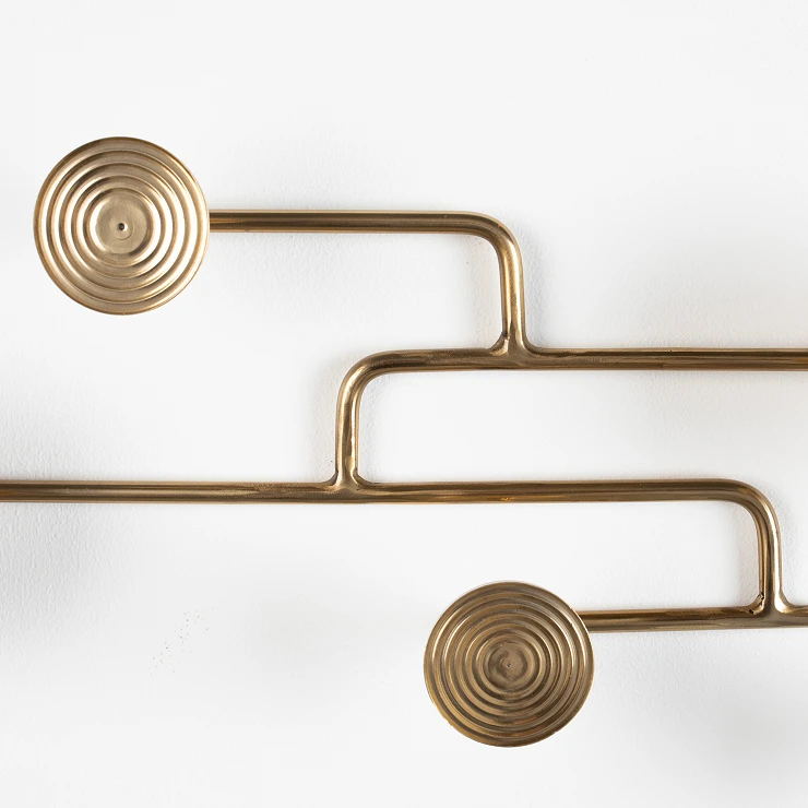 Bold Monkey Väggkrokar Hypnotising Guld