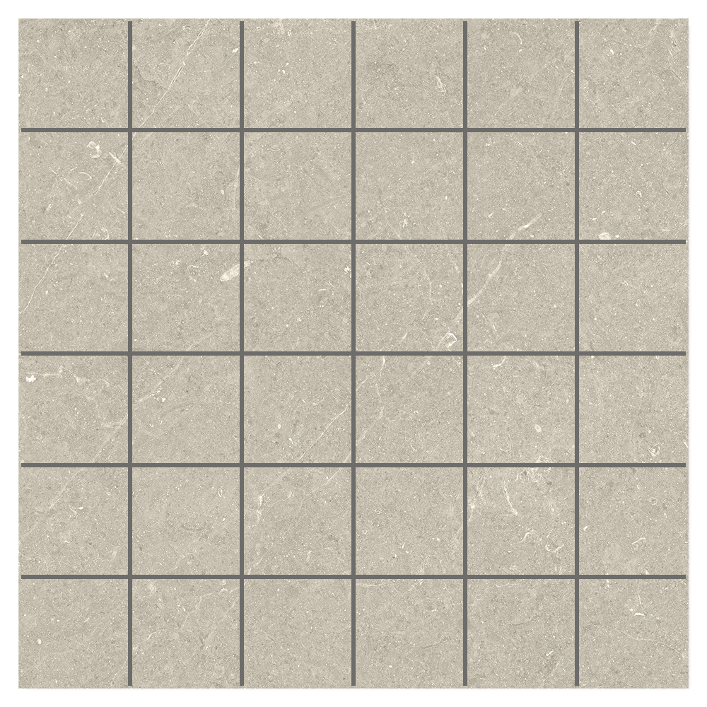 Mosaik Klinker Jura Beige Matt 30x30 (5x5) cm