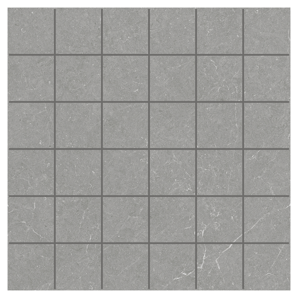 Mosaik Klinker Jura Grå Matt 30x30 (5x5) cm