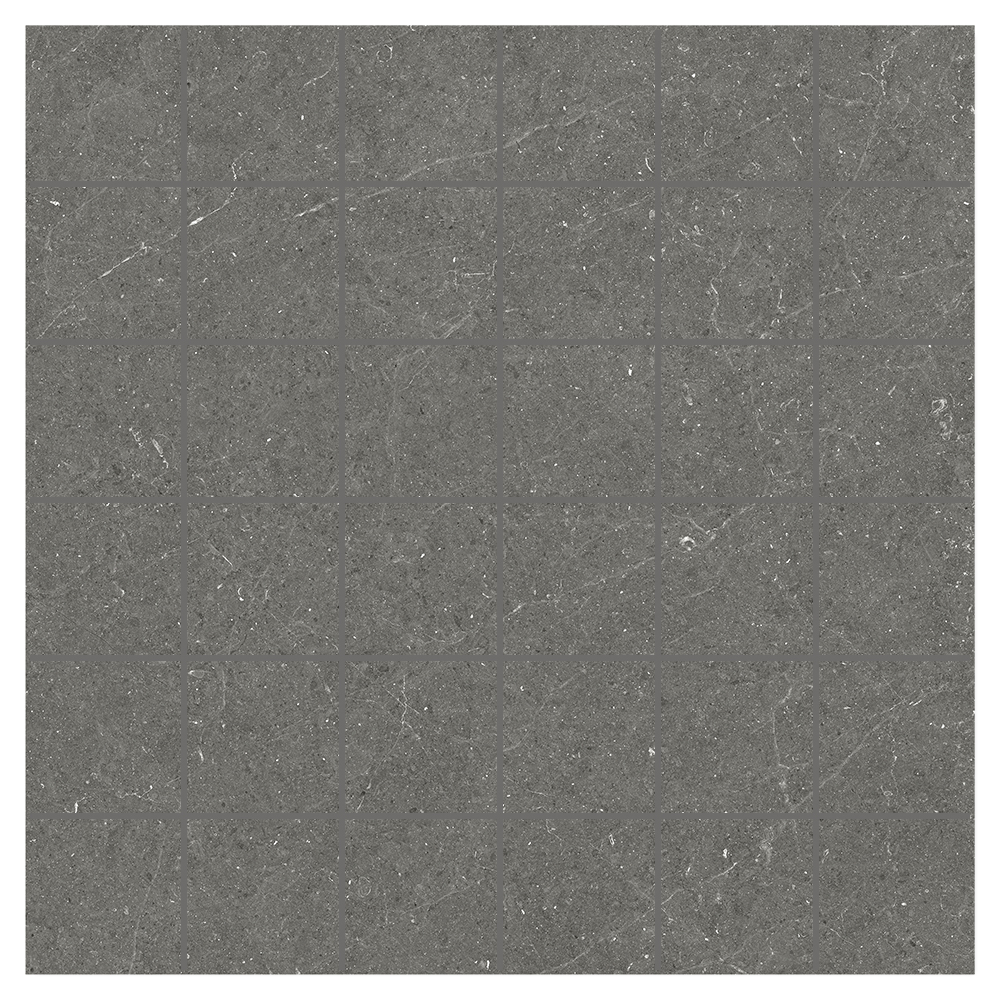 Mosaik Klinker Jura Mörkgrå Matt 30x30 (5x5) cm