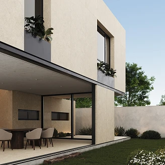 Klinker <strong>Jura</strong>  Gråbeige Matt-Struktur 3D 120x280 cm