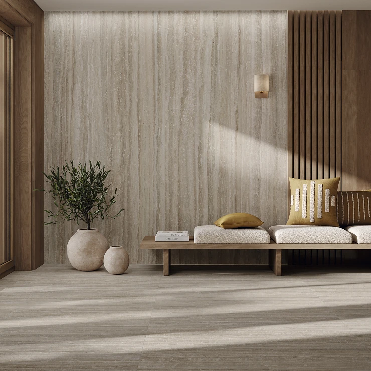 Klinker Medelhav Beige Matt 120x280 cm
