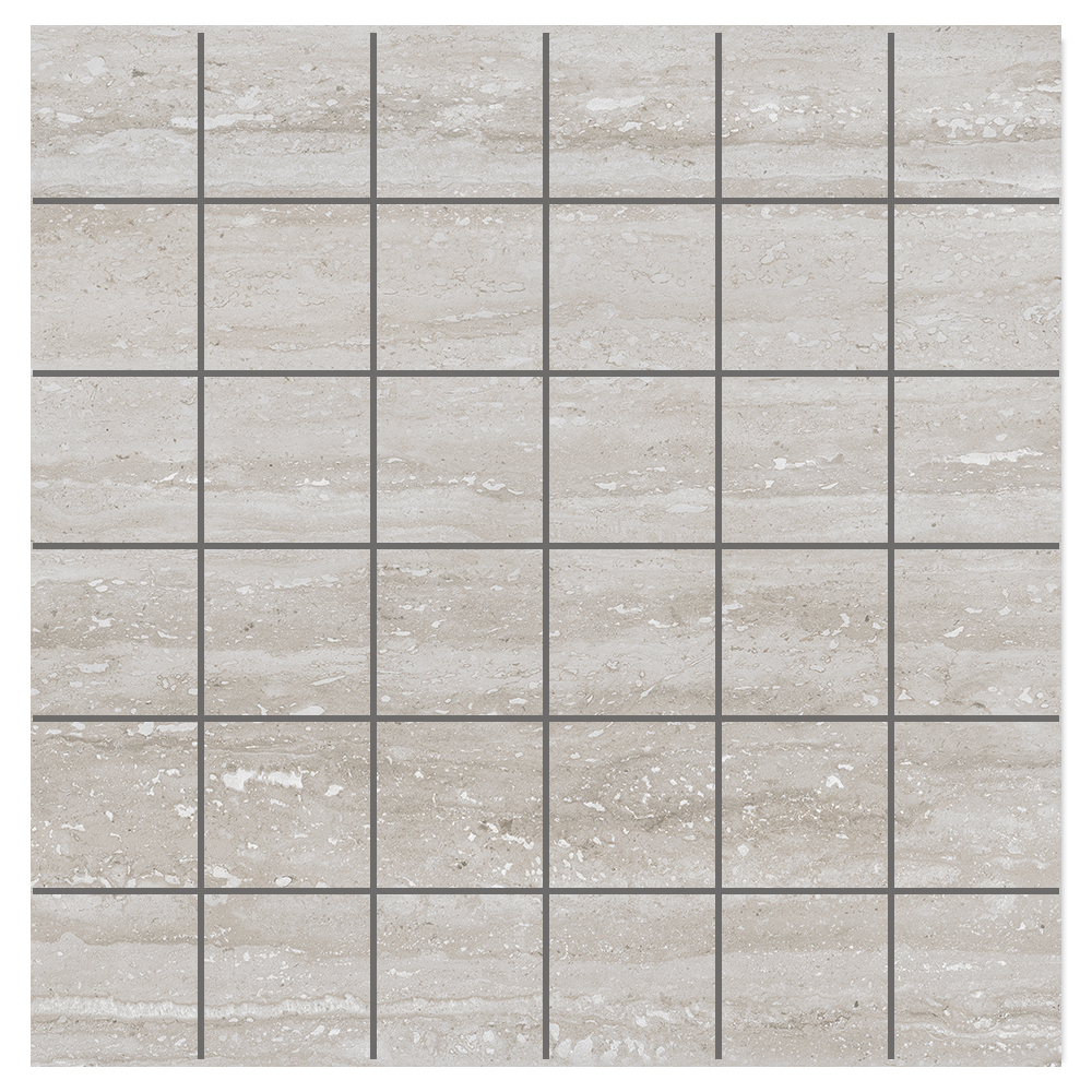 Mosaik Klinker Medelhav Gråbeige Matt 30x30 (5x5) cm