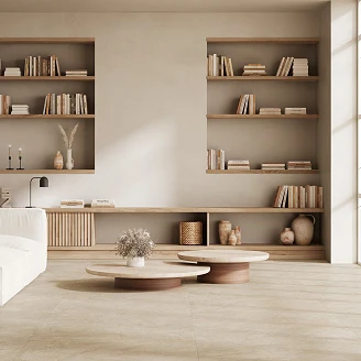 Klinker <strong>Areno</strong>  Beige Matt-Struktur 3D 60x120 cm