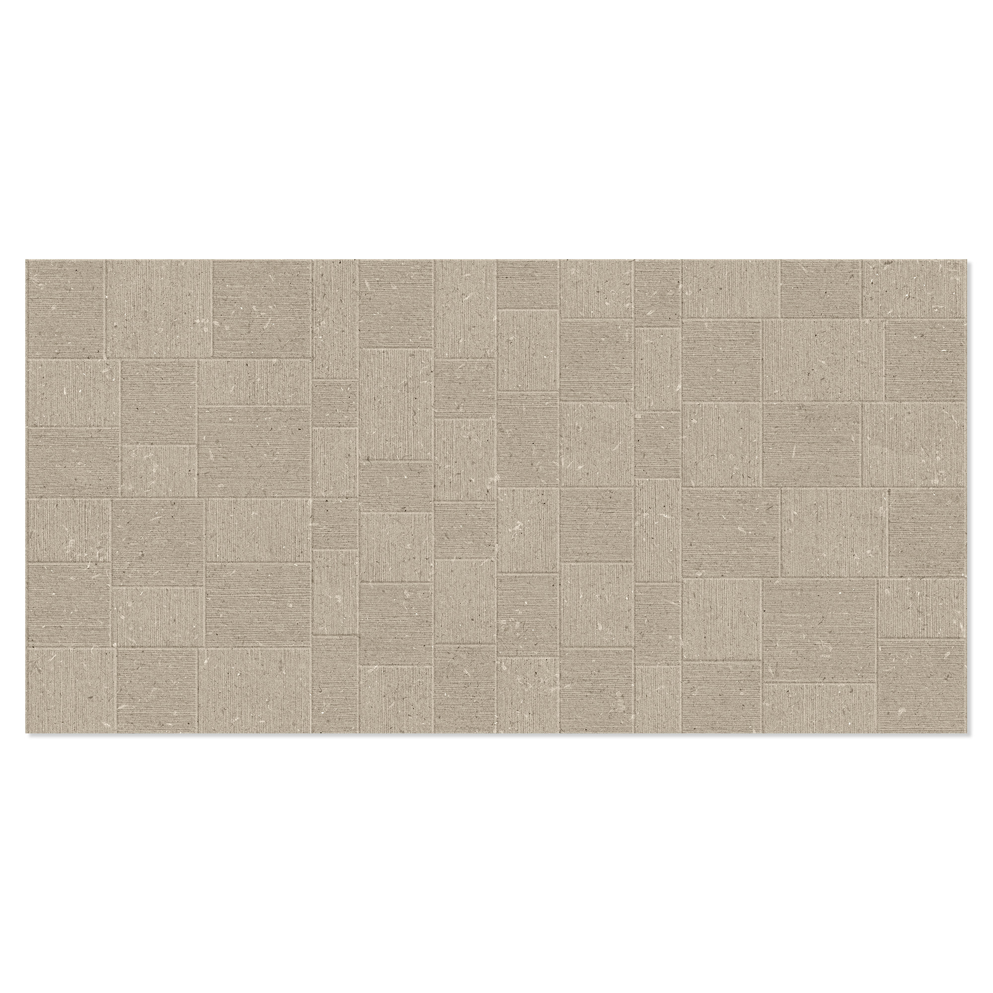 Kakel Washi Nude Textil Matt-Relief 60x120 cm