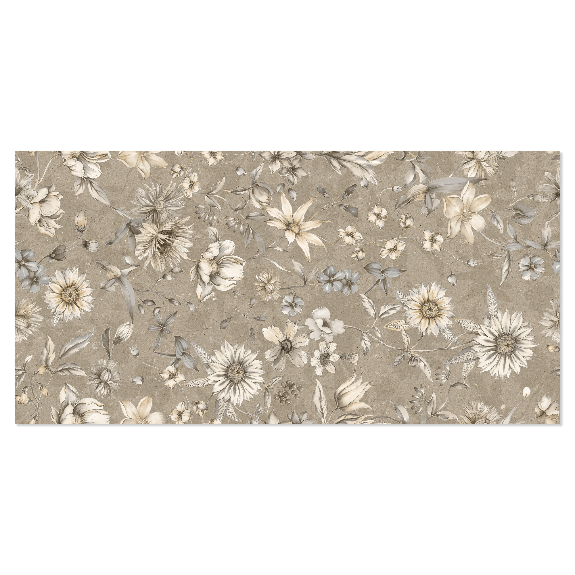 Kakel Washi Nude Blommor Matt 60x120 cm