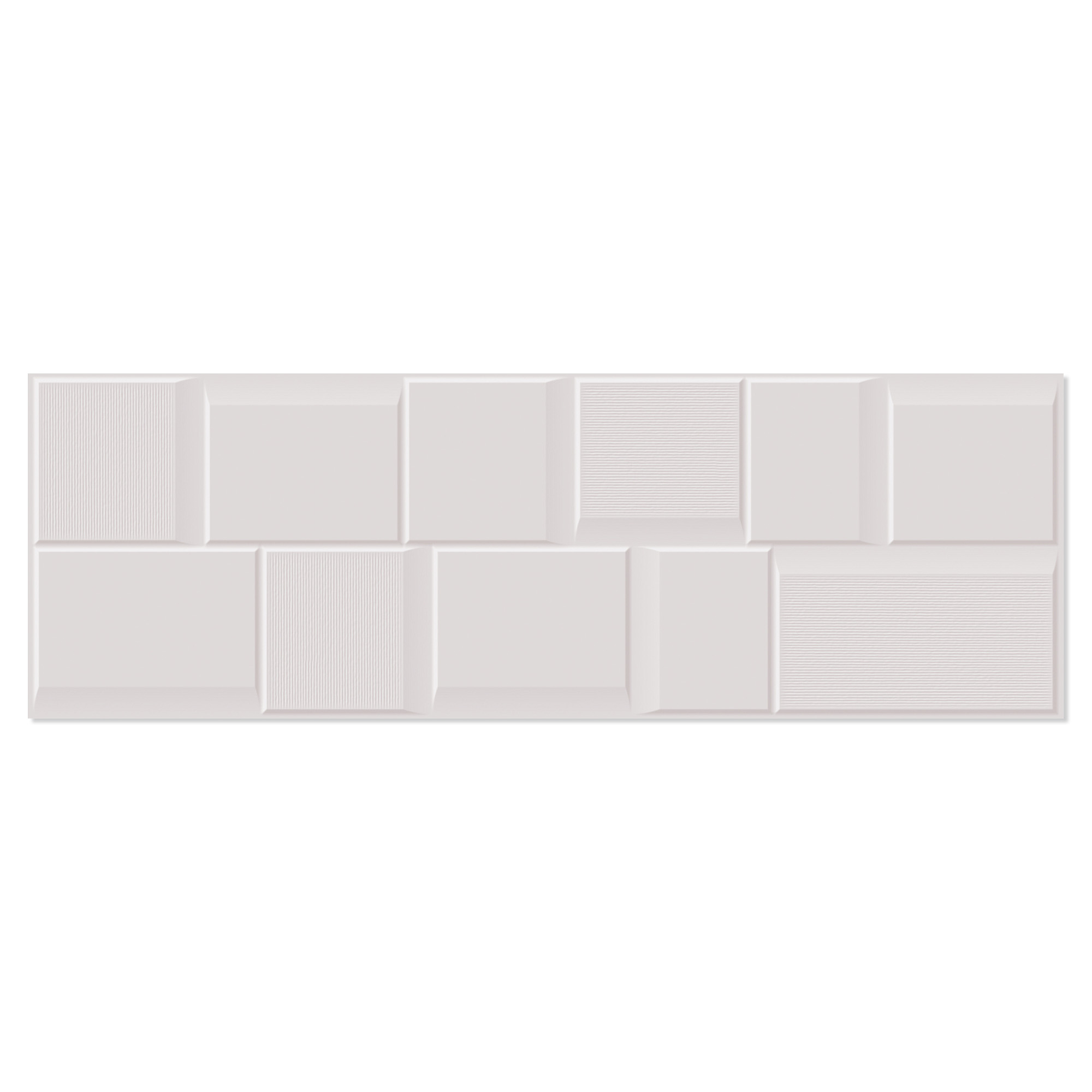Kakel Aira Mist Block Matt-Relief 30x90 cm