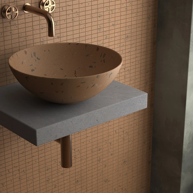 Dune Mosaik Klinker Fragmenta Terracota Matt 28.6x30.5 cm