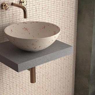 Dune Mosaik Klinker Fragmenta Coral Matt 28.6x30.5 cm