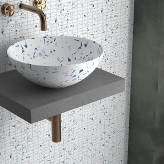 Dune Mosaik Klinker Fragmenta Azul Matt 28.6x30.5 cm