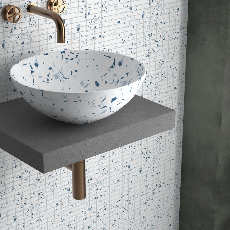 Dune Mosaik Klinker Fragmenta Azul Matt 28.6x30.5 cm