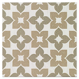 Mainzu Klinker <strong>Alhaurin</strong>  Grön Blank 20x20 cm