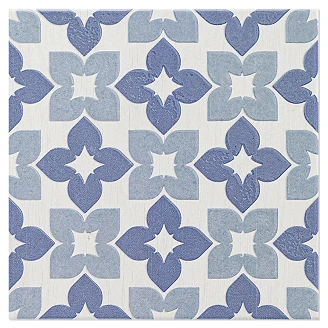 Mainzu Klinker <strong>Alhaurin</strong>  Blå Blank 20x20 cm
